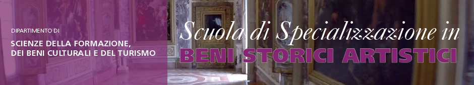 Storia dell'arte medievale • Scuola di Specializzazione in Beni  storico-artistici