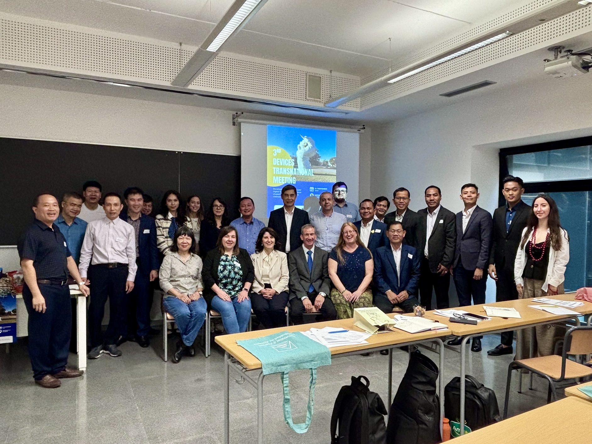 3rd transnational meeting of the DEVICES project in Alicante