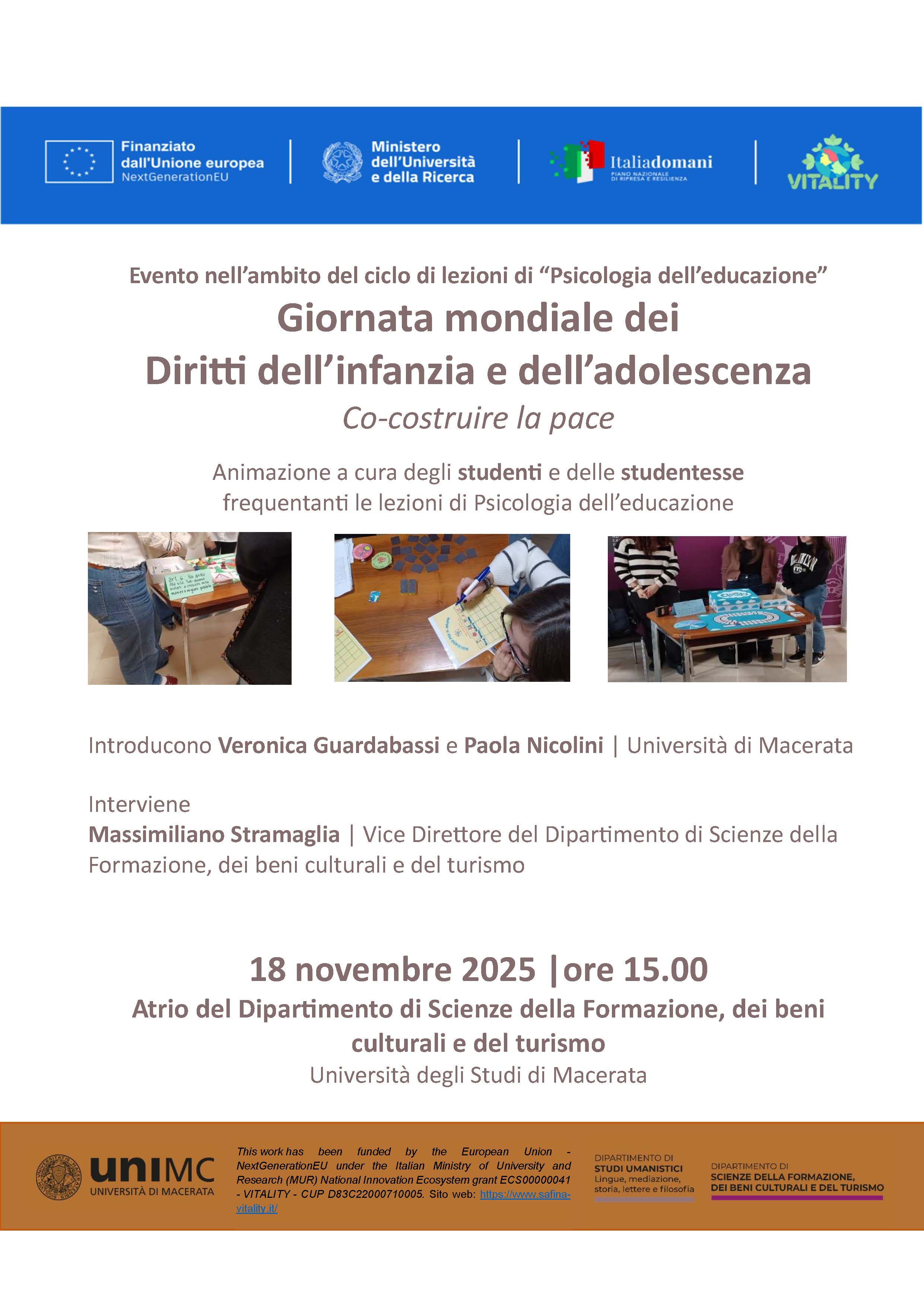 Co-costruire la pace