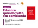 Seminario - Educare quando tutto sta cambiando