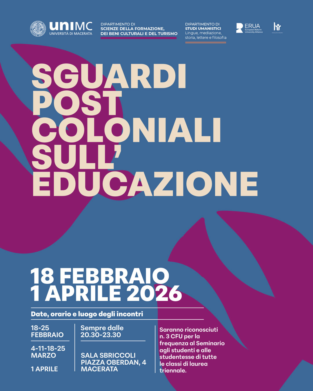 Sguardi post coloniali sull'educazione