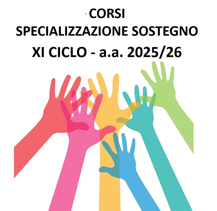 XI CICLO - CORSI DI SPECIALIZZAZIONE SOSTEGNO 